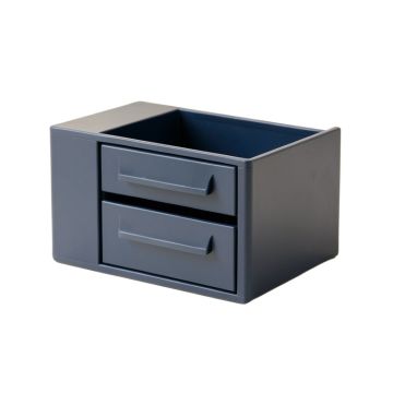 Clay Brook Small-Parts Storage Drawer Cabinet - Navy