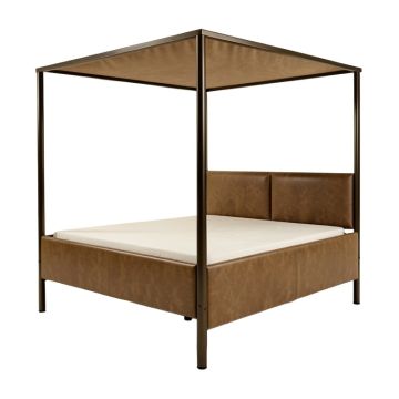 Andreaz Queen Four Poster Platform Bed