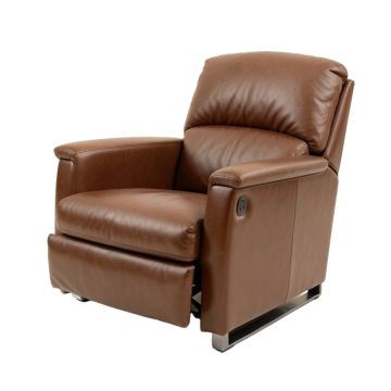Gre 33.5 '' Wide Faux Leather Power Lift Assist Standard Recliner With Massager