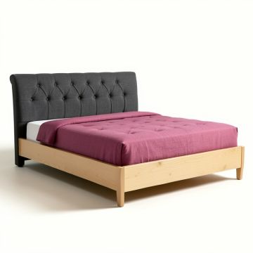 Apolo Tufted Upholstered Low Profile Standard Bed (synthetic illustration; no displayed measurements)