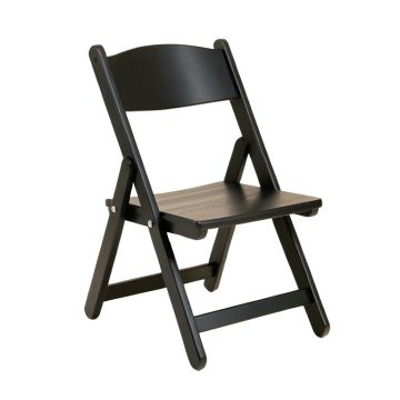 Hill Bend Folding Outdoor Chair - Black