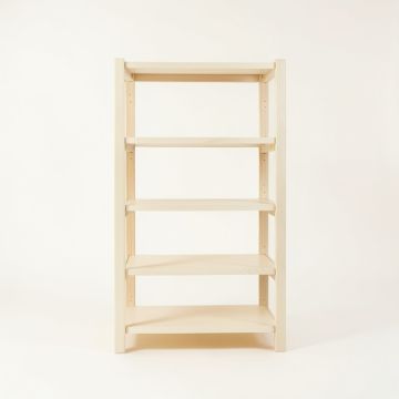 Sage Bridge Empty Seed-Starting Shelving Unit Without Lights - Ivory (synthetic illustration; no displayed measurements)