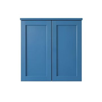 Meadow Crossing Wall-Mounted Laundry Cabinet - Blue