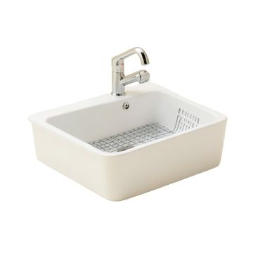 30 '' W X 20 '' L Farmhouse Kitchen Sink With Sink Grid And Basket Strainer