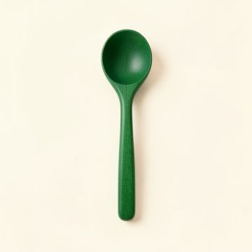 Fern Bend Cooking Spoon - Green (synthetic illustration; no displayed measurements)