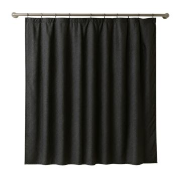 Heath Arc Shower Curtain Hanging Flat From A Plain Rod