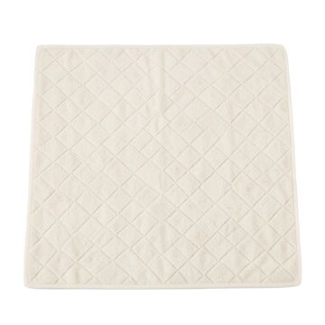 Fern Bend Bath Mat - Cream