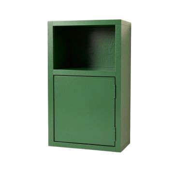 Willow Bend Wall-Mounted Entry Cabinet - Green