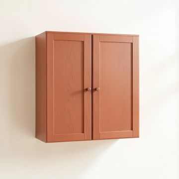 Pine Dale Wall-Mounted Laundry Cabinet - Terracotta (synthetic illustration; no displayed measurements)