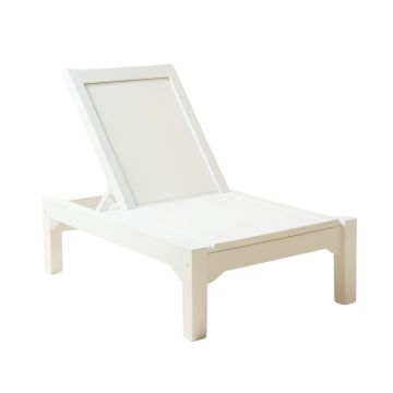 Linden Bluff Outdoor Lounge Chair - White