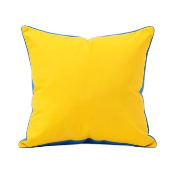 Real Bright Square Throw Pillow