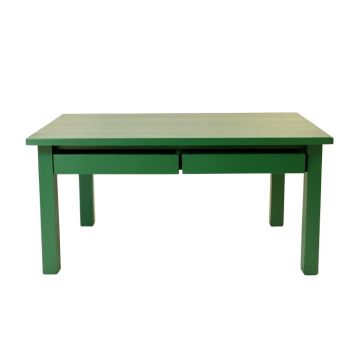 Linden Brook Empty Workshop Workbench - Green