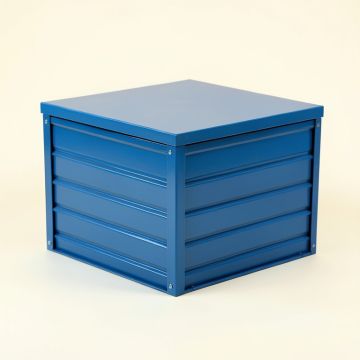 Brook Crossing Closed Outdoor Storage Box - Blue (synthetic illustration; no displayed measurements)