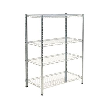 Sleaford 72 '' H X 36 '' W X 18 '' D Tier Industrial Wire 4 Shelf Shelving Unit Starter