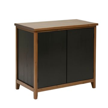 Dawn Bluff Freestanding Laundry Folding Counter - Black