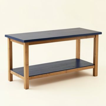 Dune Edge Empty Workshop Workbench - Navy (synthetic illustration; no displayed measurements)