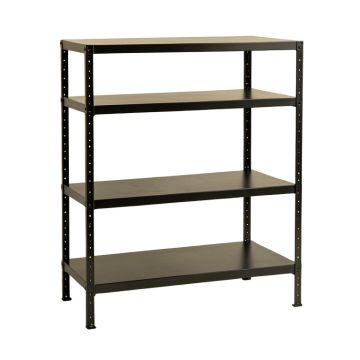 Briar Crest Empty Seed-Starting Shelving Unit Without Lights - Black