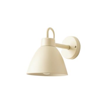 Alder Canyon Wall Sconce Mounted On A Plain Wall - Ivory