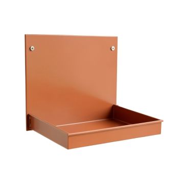 Hazel Bluff Empty Wall-Mounted Tool Organizer Panel - Terracotta