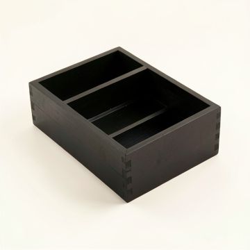 Bay Bridge Empty Pantry Drawer Organizer Insert - Black (synthetic illustration; no displayed measurements)
