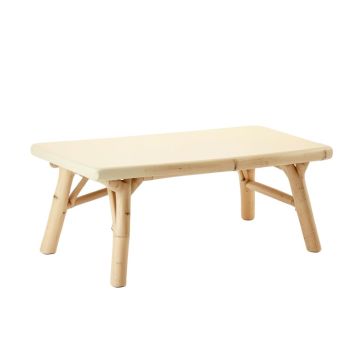 Olive Crest Indoor Bench - Cream