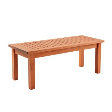Harbor Branch Indoor Bench - Terracotta