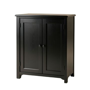 Ash Bluff Freestanding Laundry Folding Counter - Black